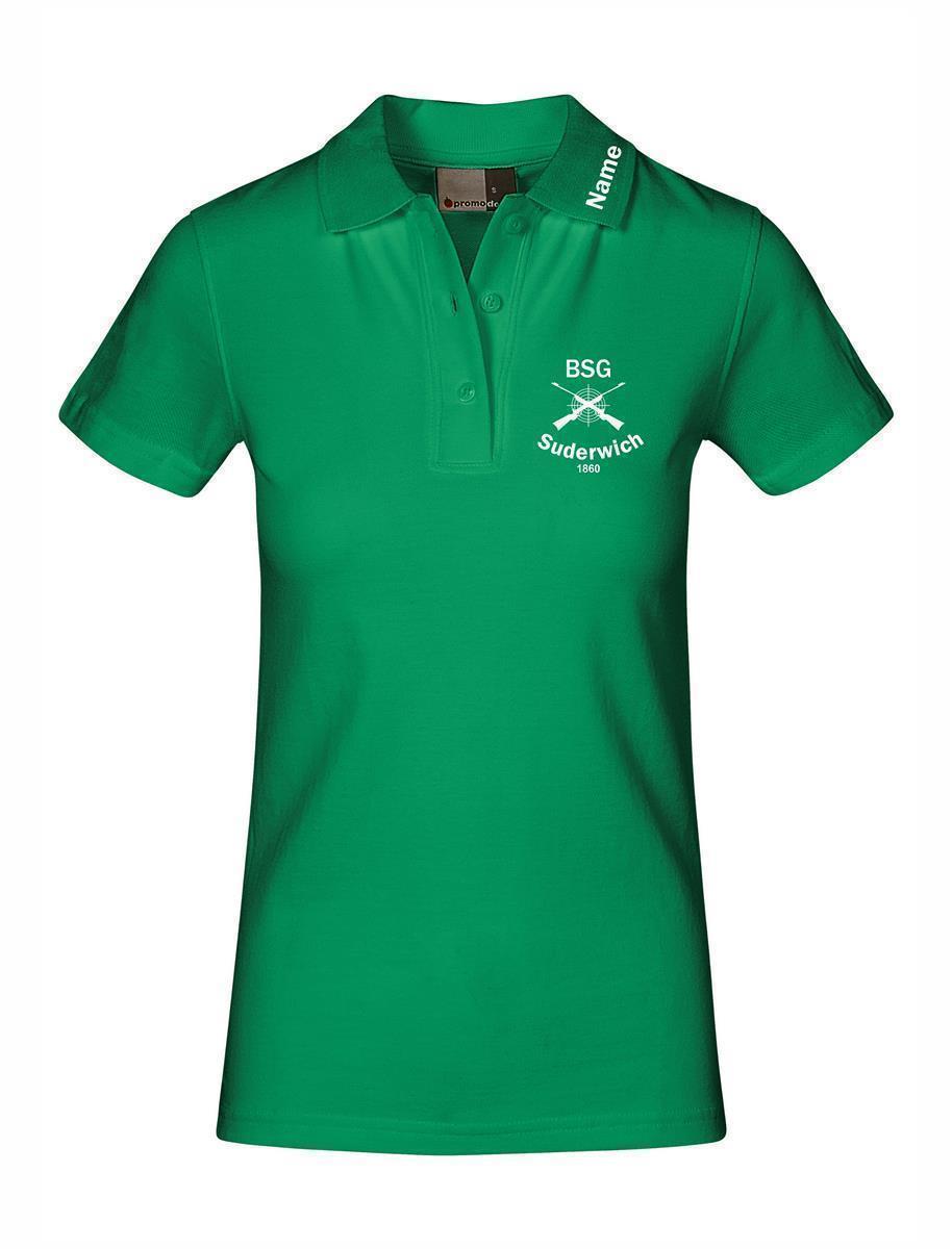 BSG Suderwich Poloshirt Damen mit Logodruck