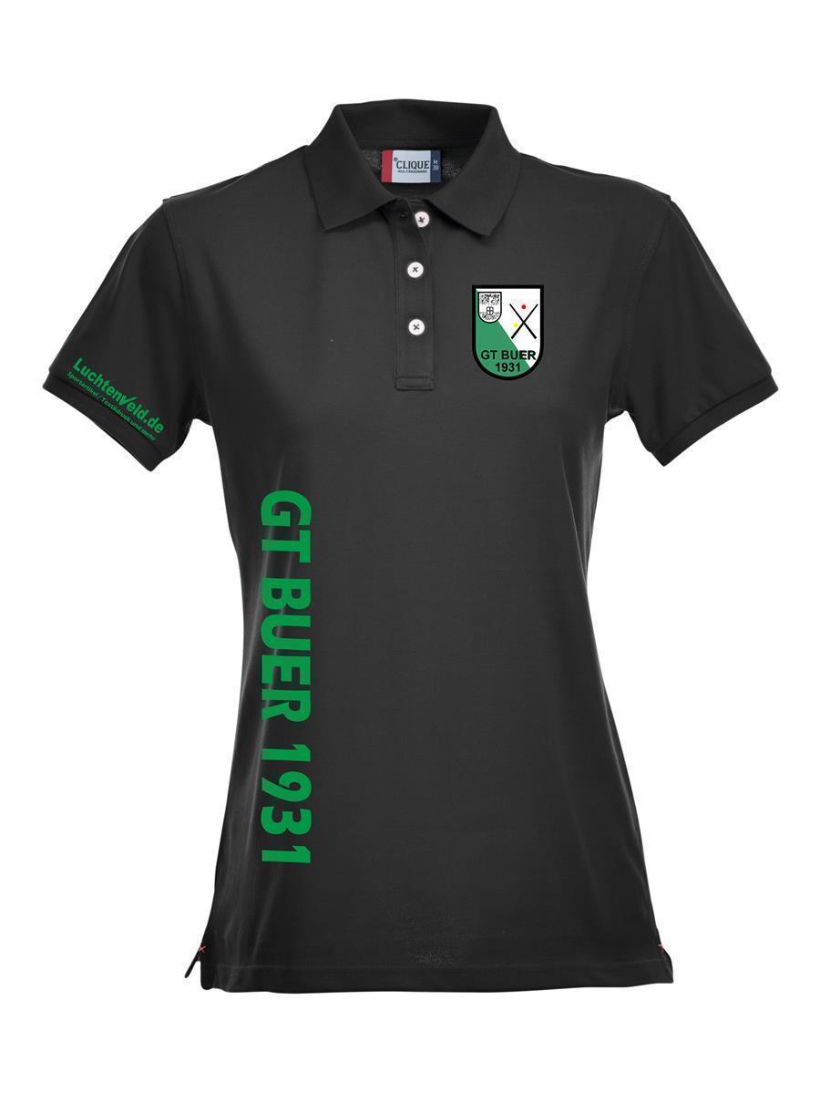 GT Buer Stretch Premium Poloshirt Damen mit Logostick- und druck