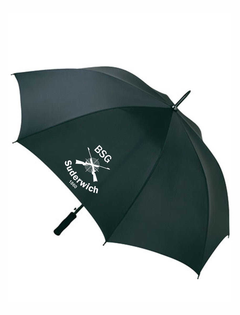 BSG Suderwich Regenschirm XL Automatik Ø 120 cm schwarz mit Logodruck