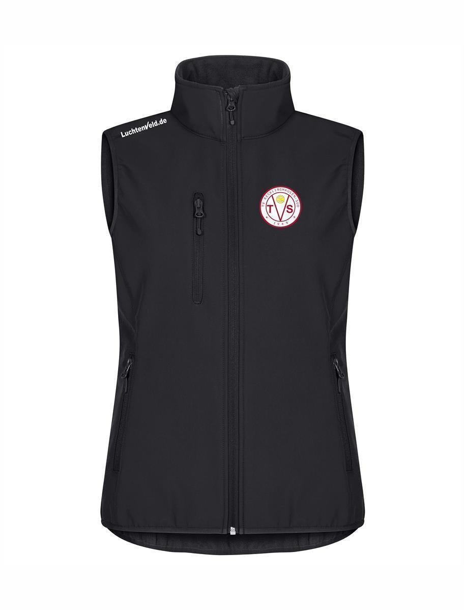 TVS Softshell Weste Woman inkl. Logostickerei