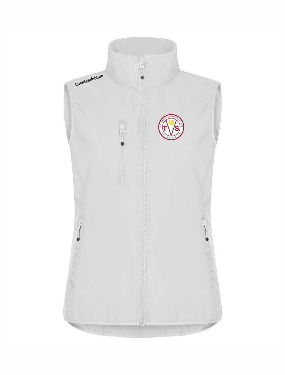 TVS Softshell Weste Woman inkl. Logostickerei