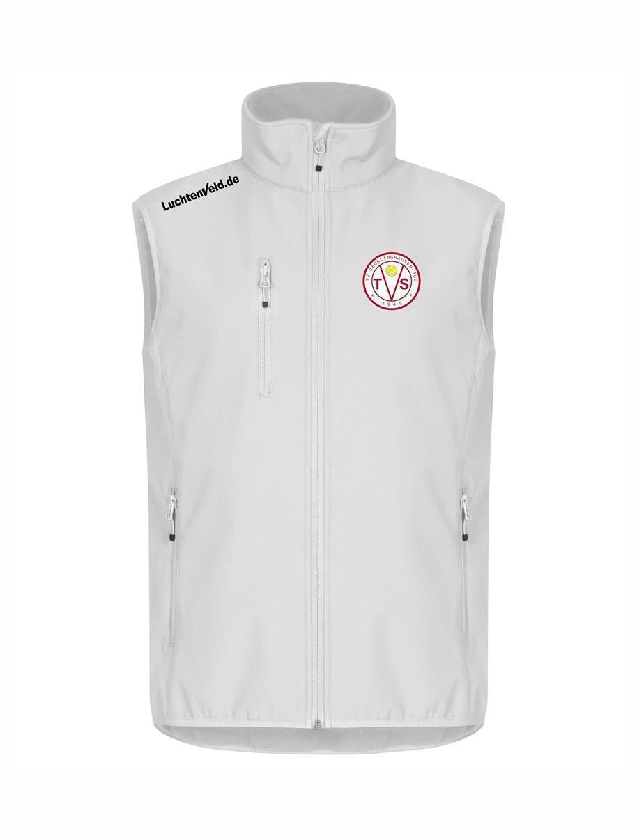 TVS Softshell Weste Unisex inkl. Logostickerei