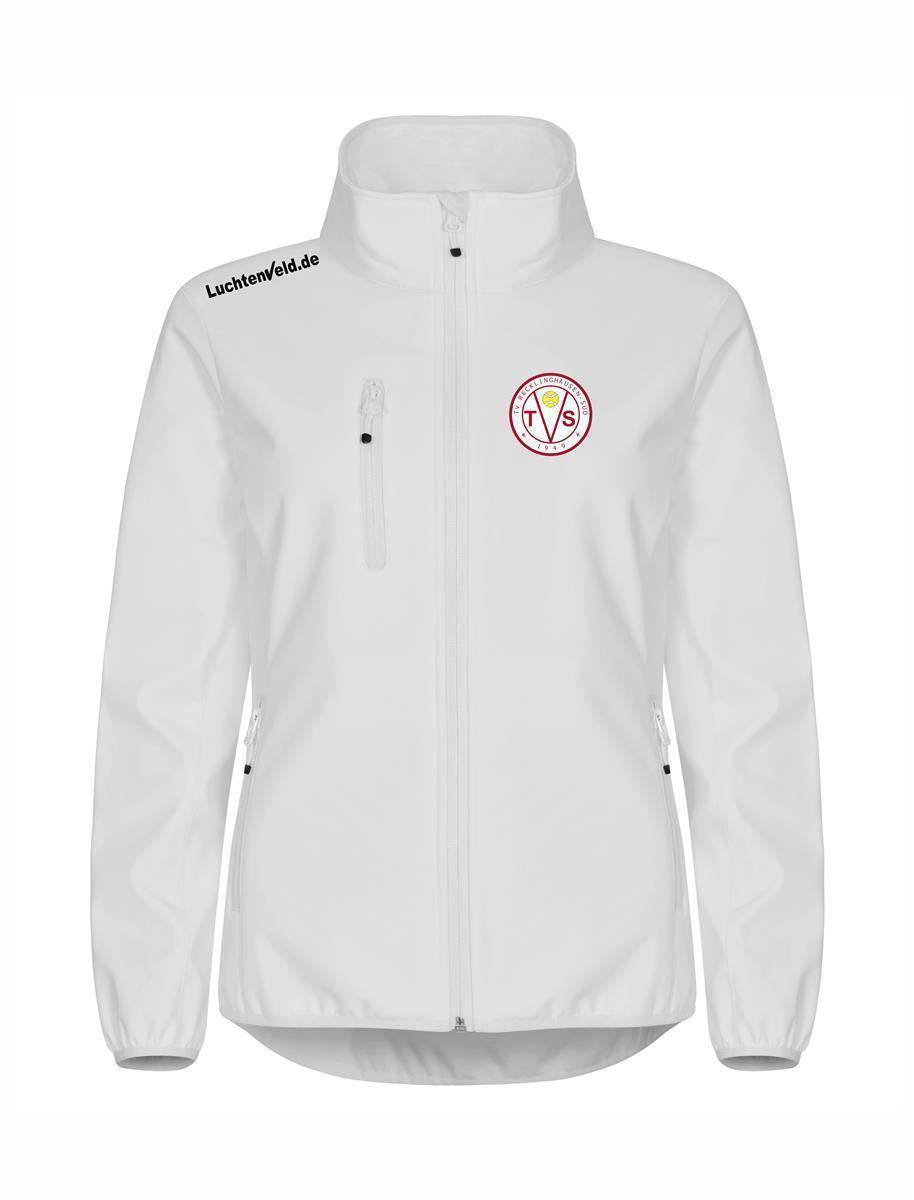 TVS Softshelljacke Woman inkl. Logostickerei