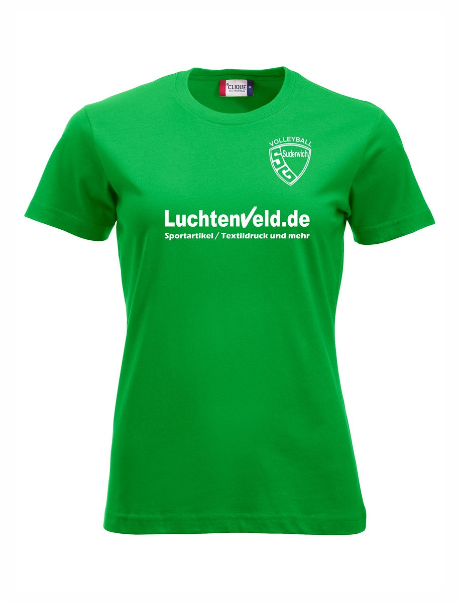 SG Suderwich Volleyball T-Shirt Damen mit Logodruck
