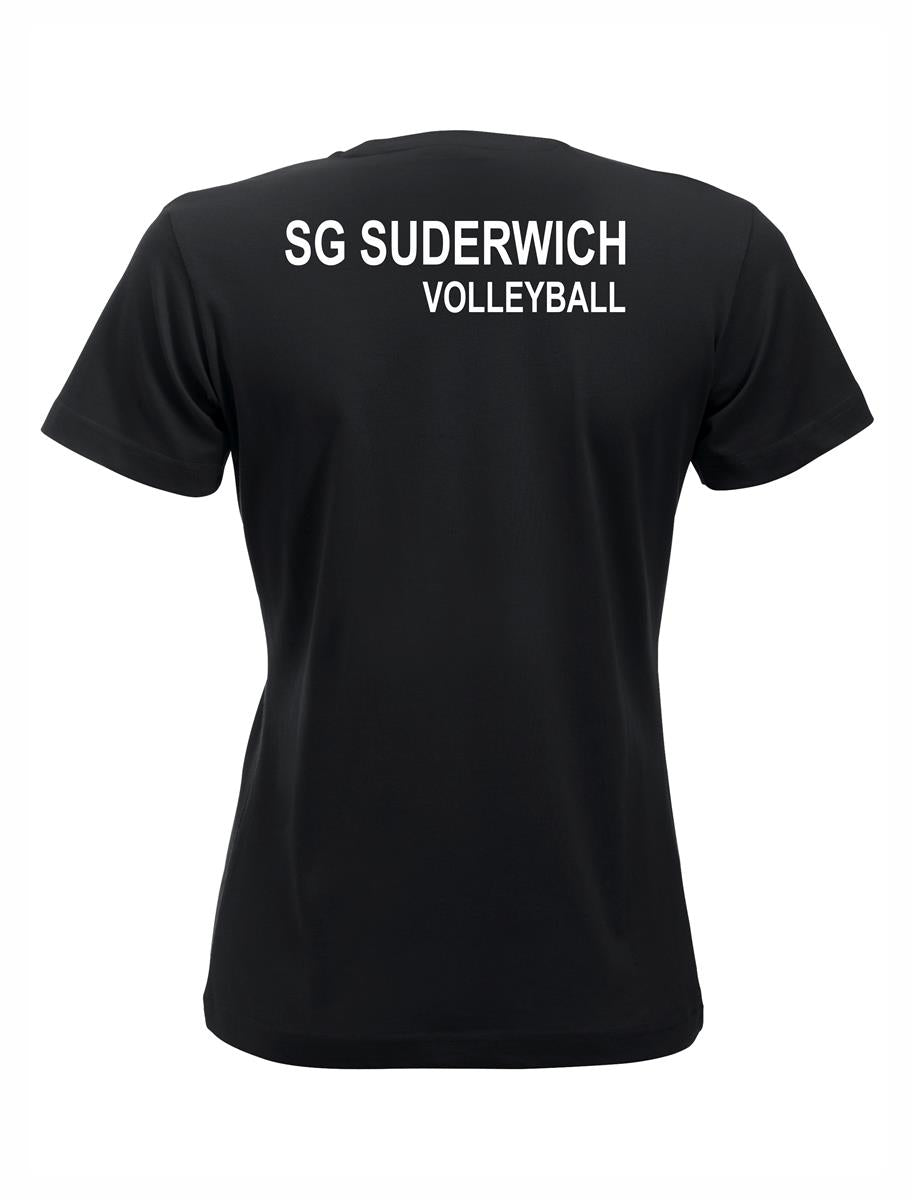 SG Suderwich Volleyball T-Shirt Damen mit Logodruck