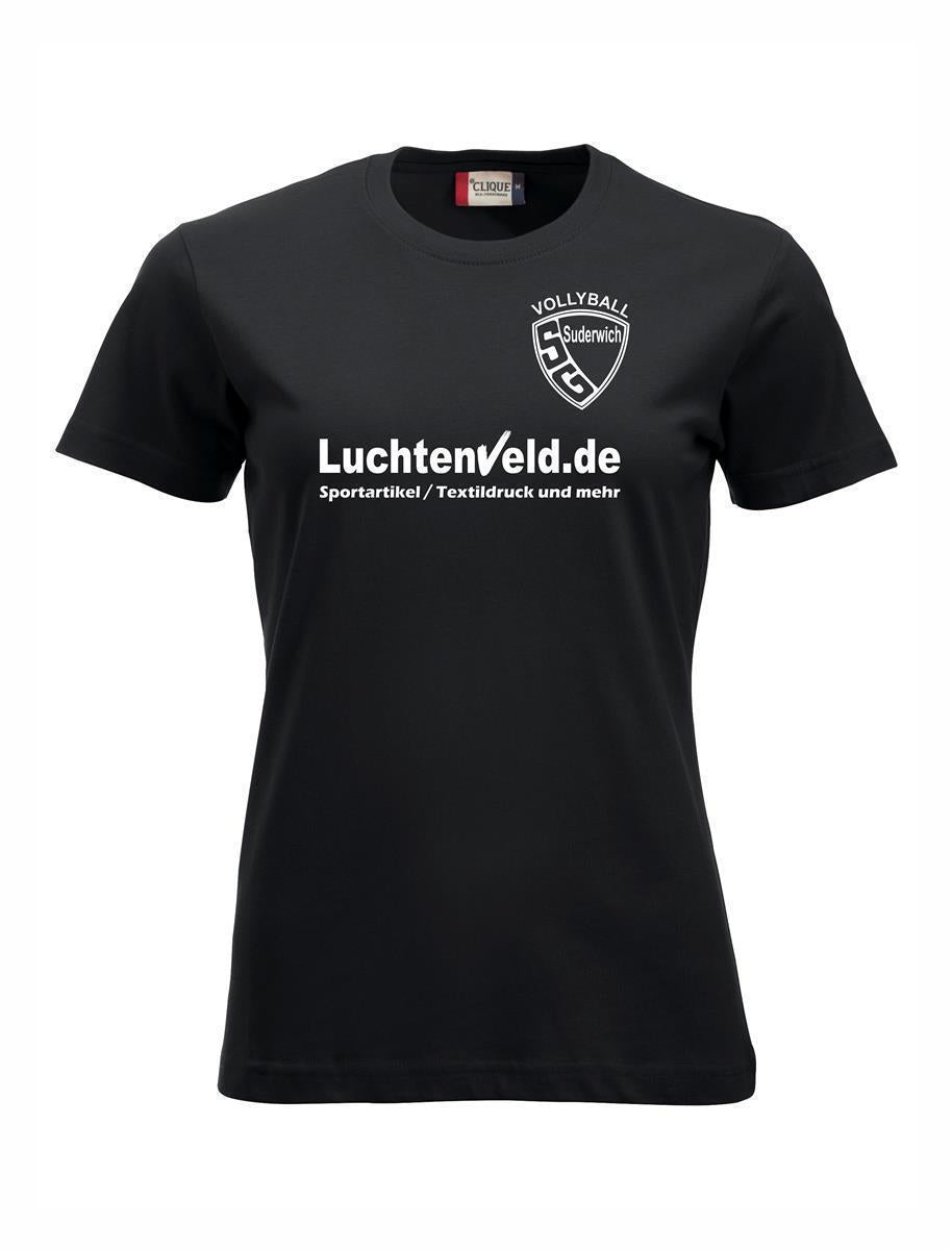 SG Suderwich Volleyball T-Shirt Damen mit Logodruck