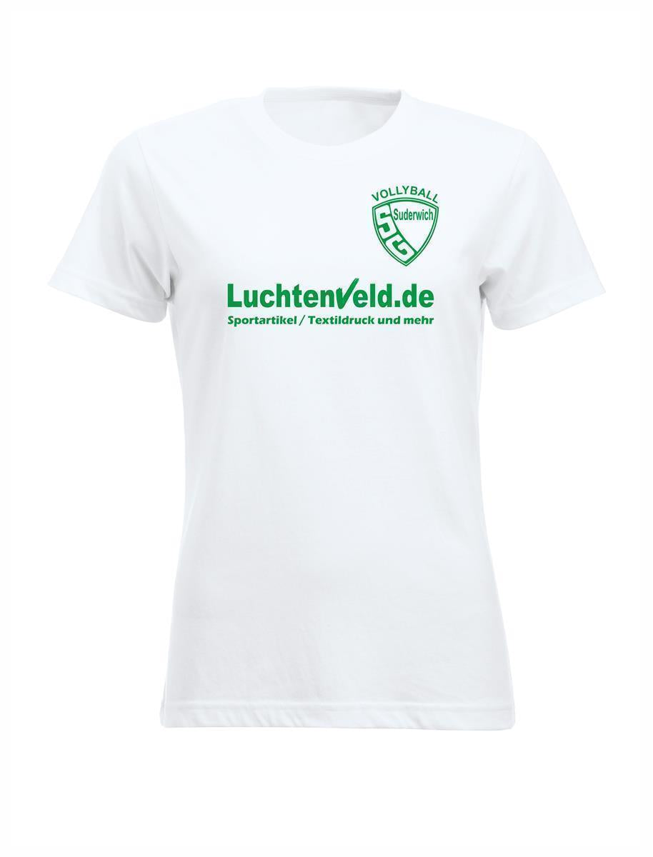 SG Suderwich Volleyball T-Shirt Damen mit Logodruck