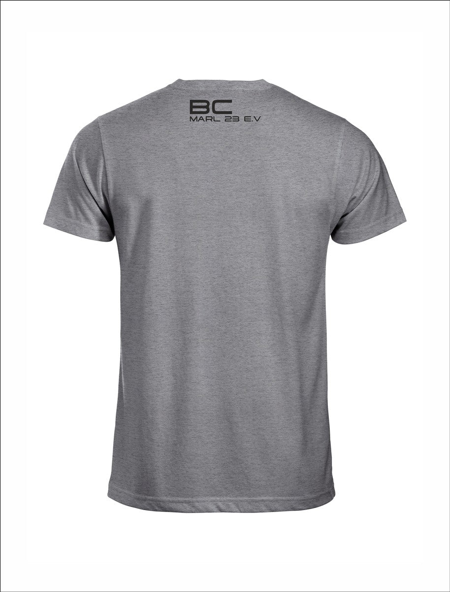 BC Marl T-Shirt Unisex mit Logodruck Design 2