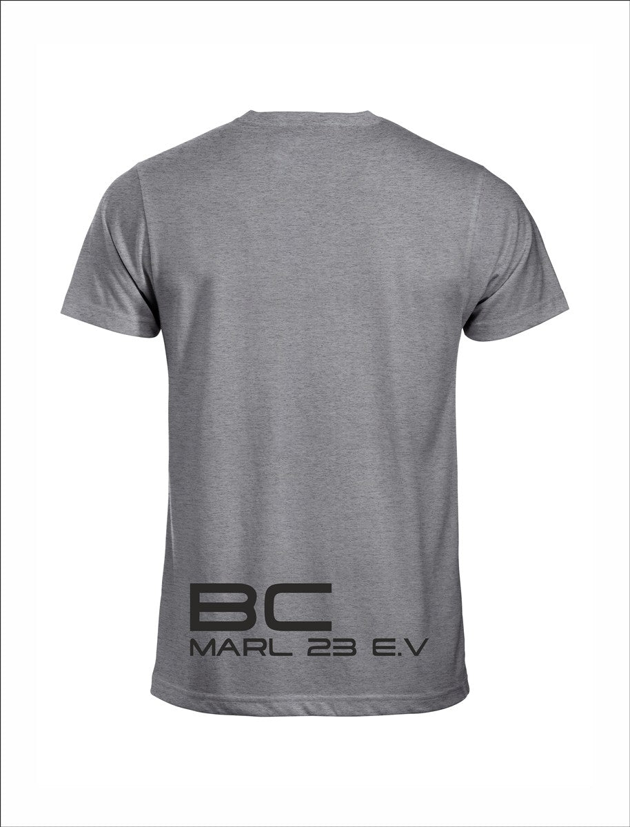 BC Marl T-Shirt Unisex mit Logodruck Design 4