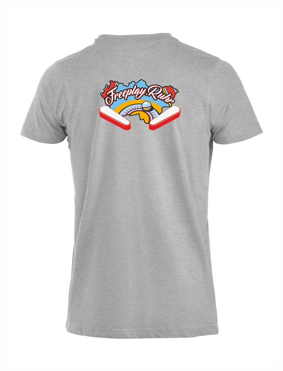 Freeplay.Ruhr Premium T-Shirt Unisex mit Logodruck