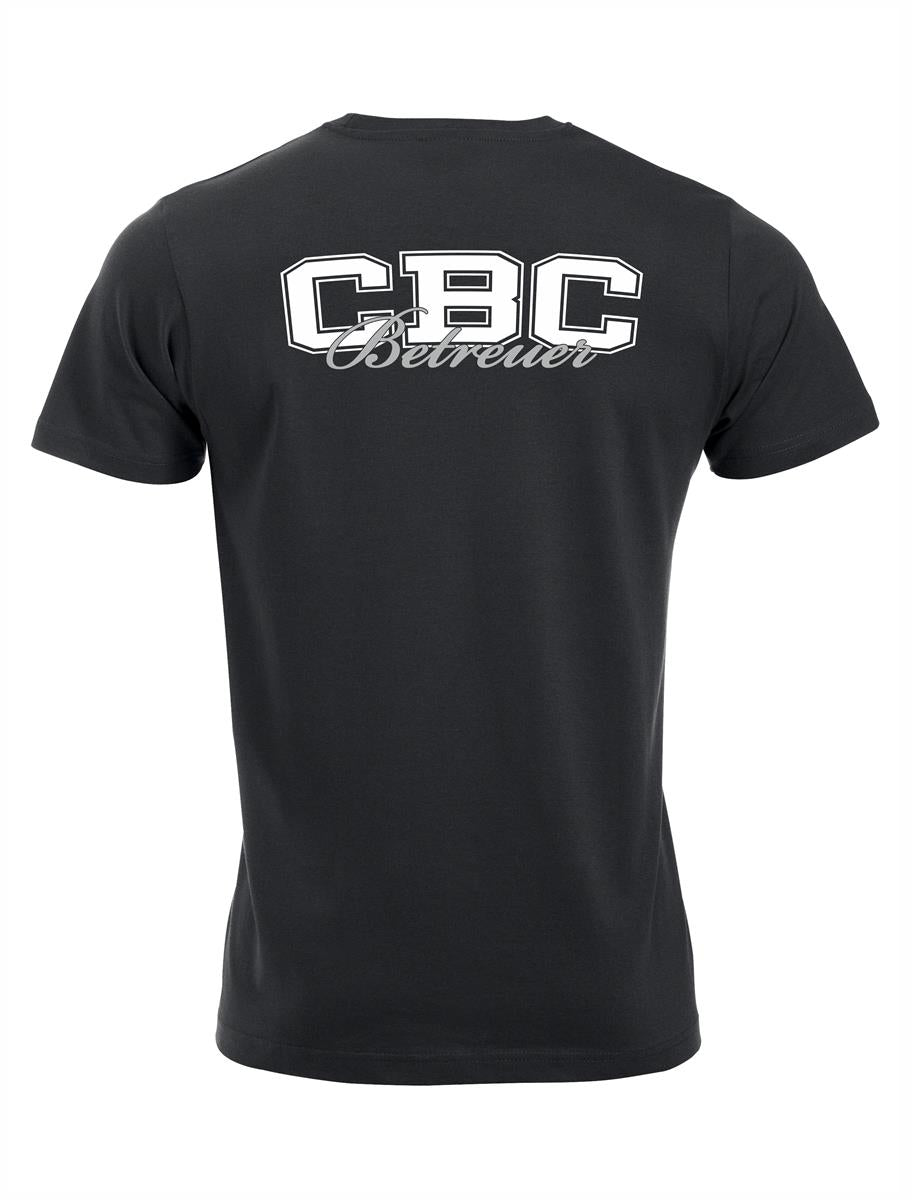 CBC T-Shirt Unisex Schwarz inkl. Logodruck