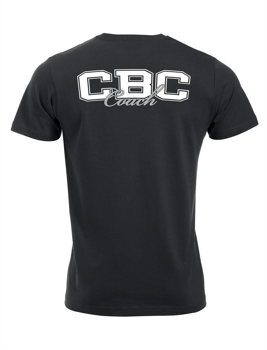 CBC T-Shirt Unisex Schwarz inkl. Logodruck