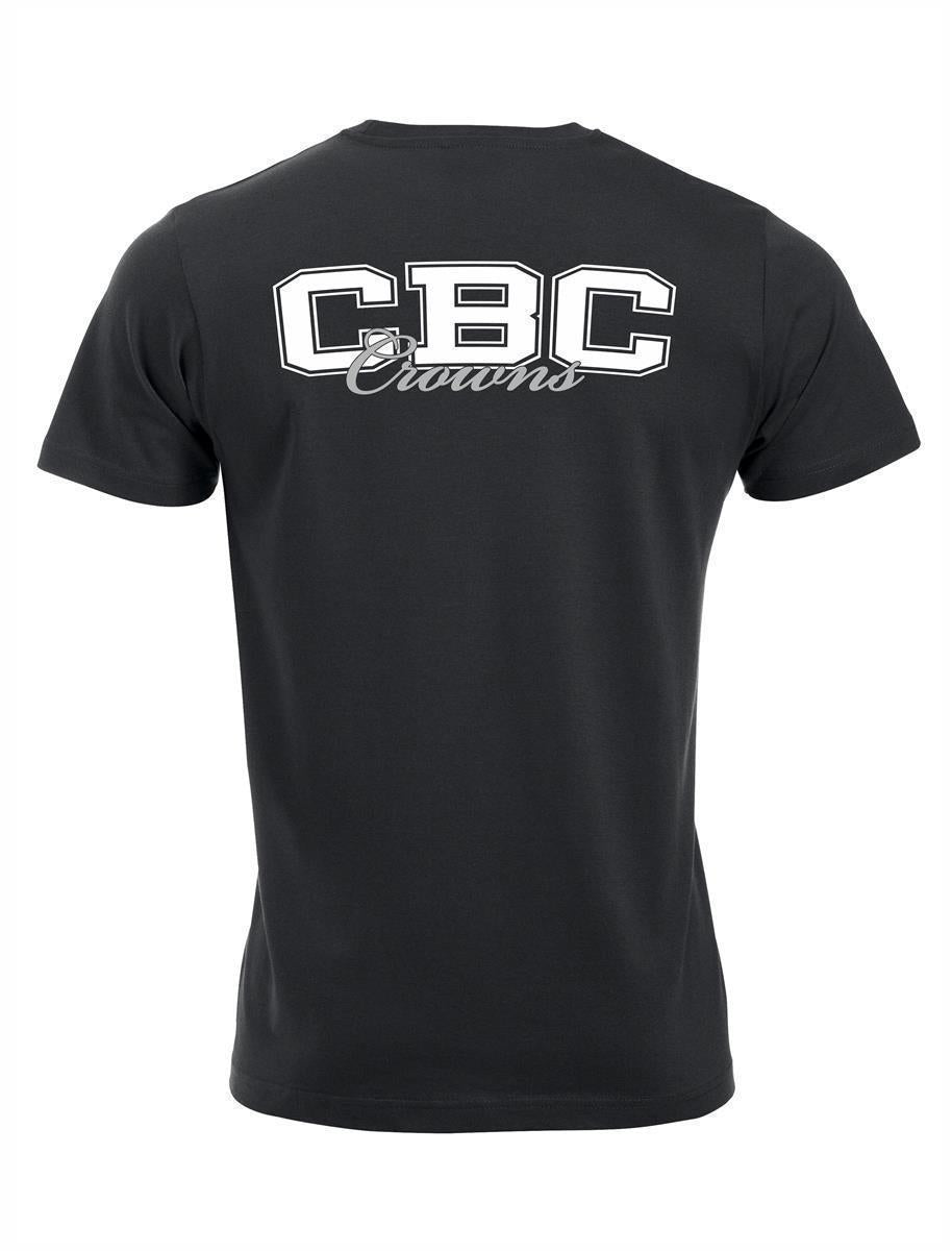 CBC T-Shirt Unisex Schwarz inkl. Logodruck