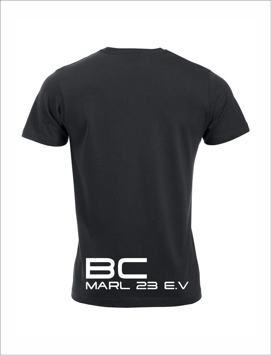 BC Marl T-Shirt Unisex mit Logodruck Design 4