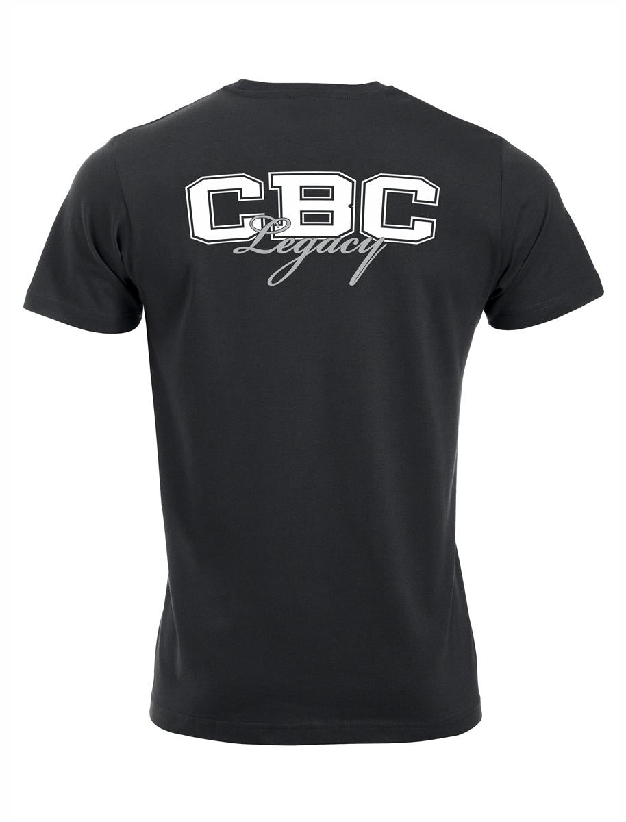 CBC T-Shirt Unisex Schwarz inkl. Logodruck