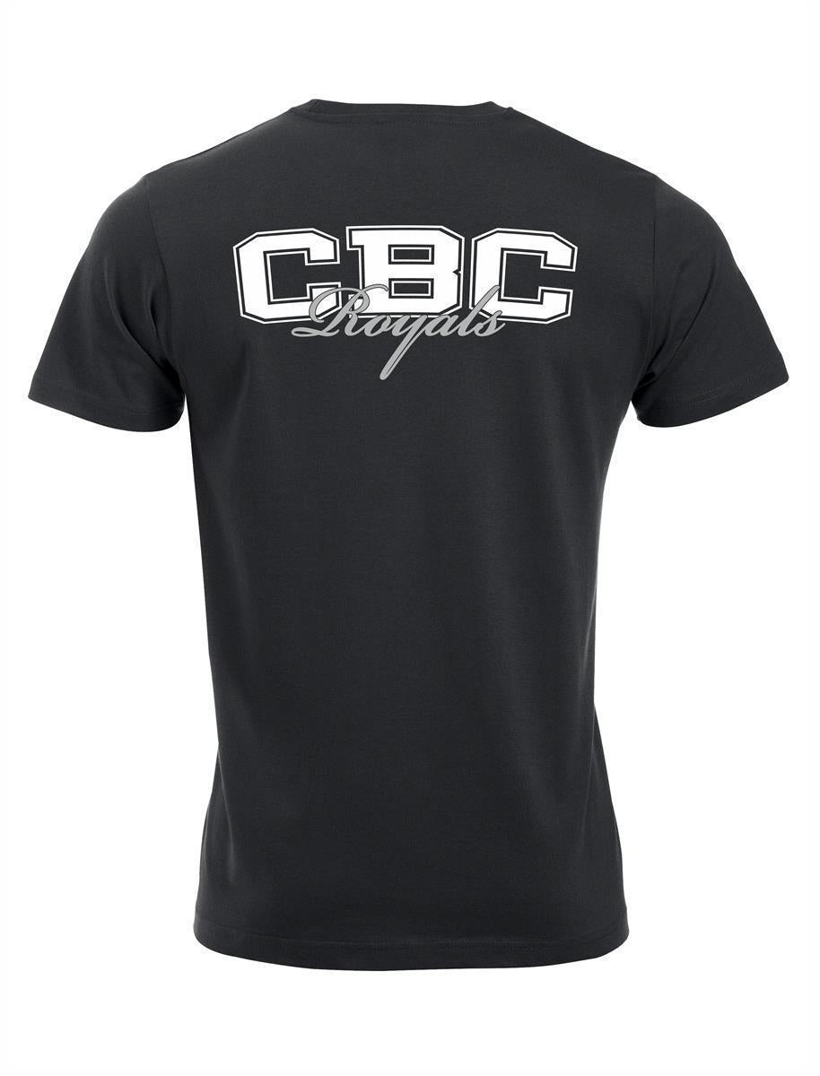 CBC T-Shirt Unisex Schwarz inkl. Logodruck
