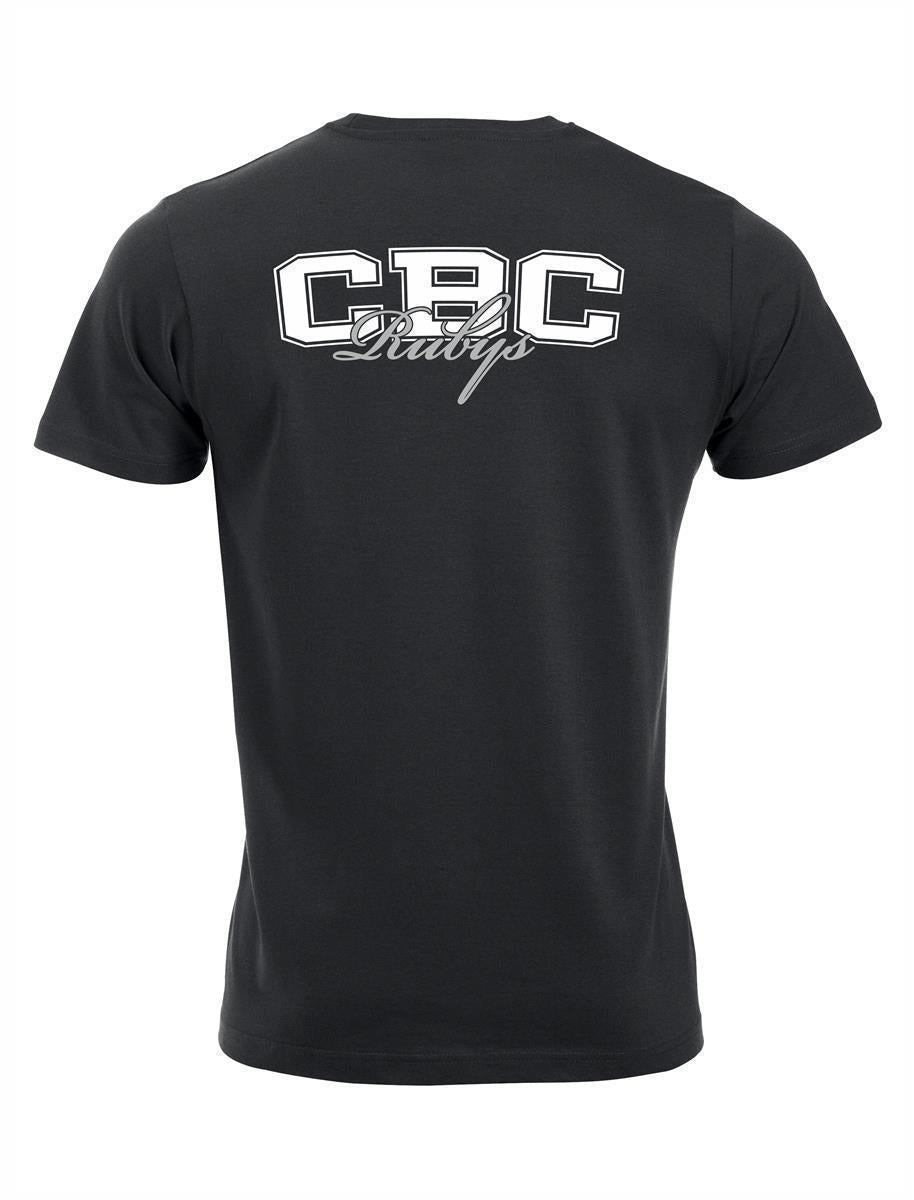 CBC T-Shirt Unisex Schwarz inkl. Logodruck