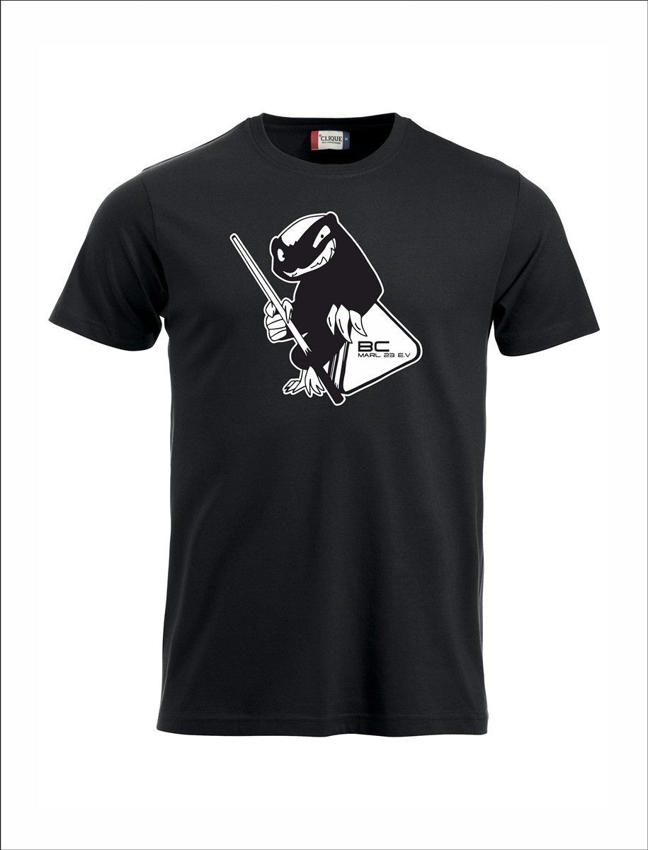 BC Marl T-Shirt Unisex mit Logodruck Design 2