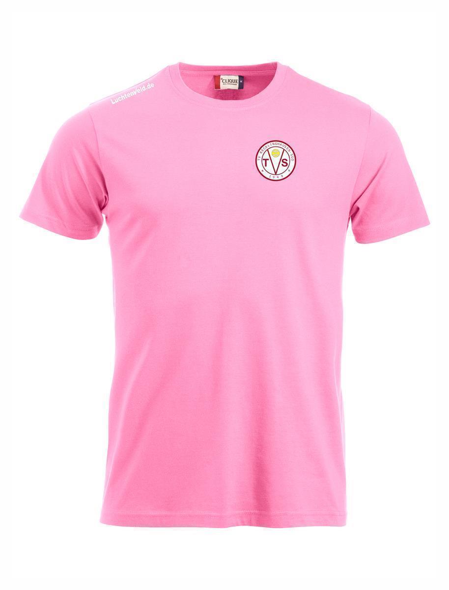 TVS T-Shirt Unisex mit Logostickerei