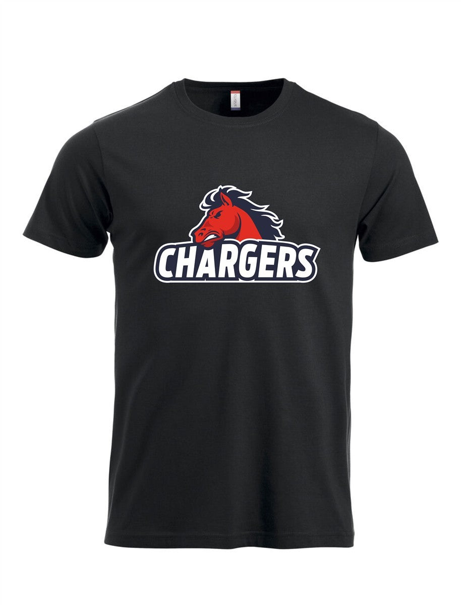 Recklinghausen Chargers T-Shirt großer Logodruck Kinder