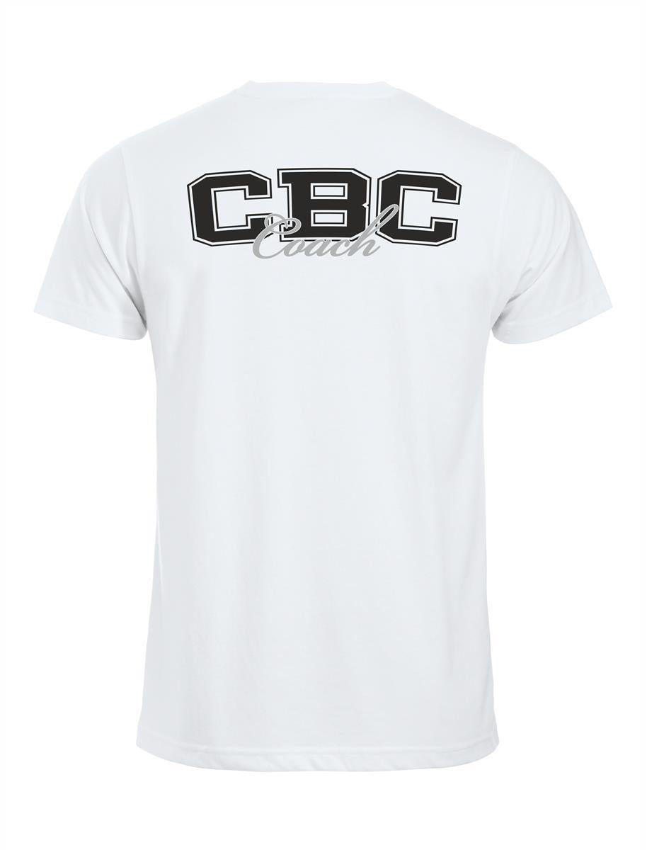 CBC T-Shirt Unisex Weiß inkl. Logodruck