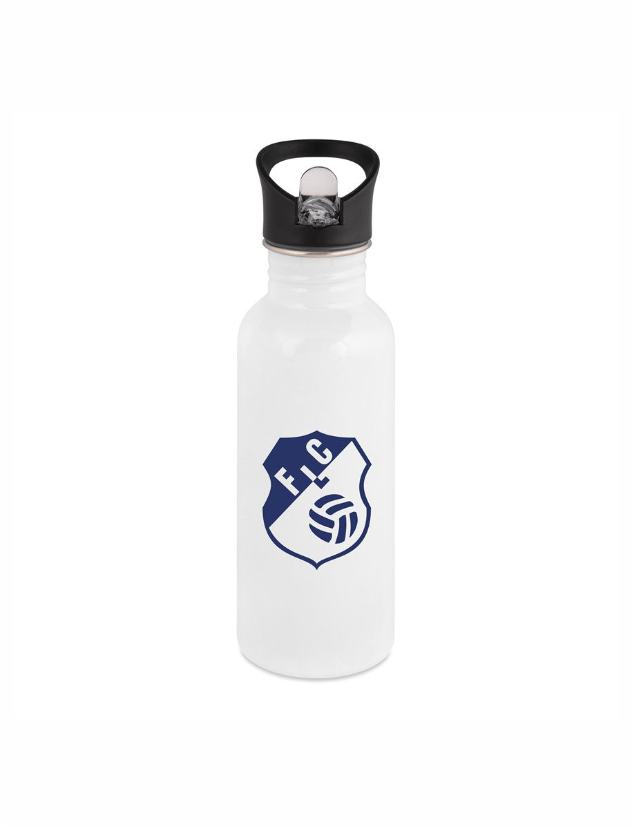 FC Leusberg Trinkflasche Edelstahl weiß 500ml