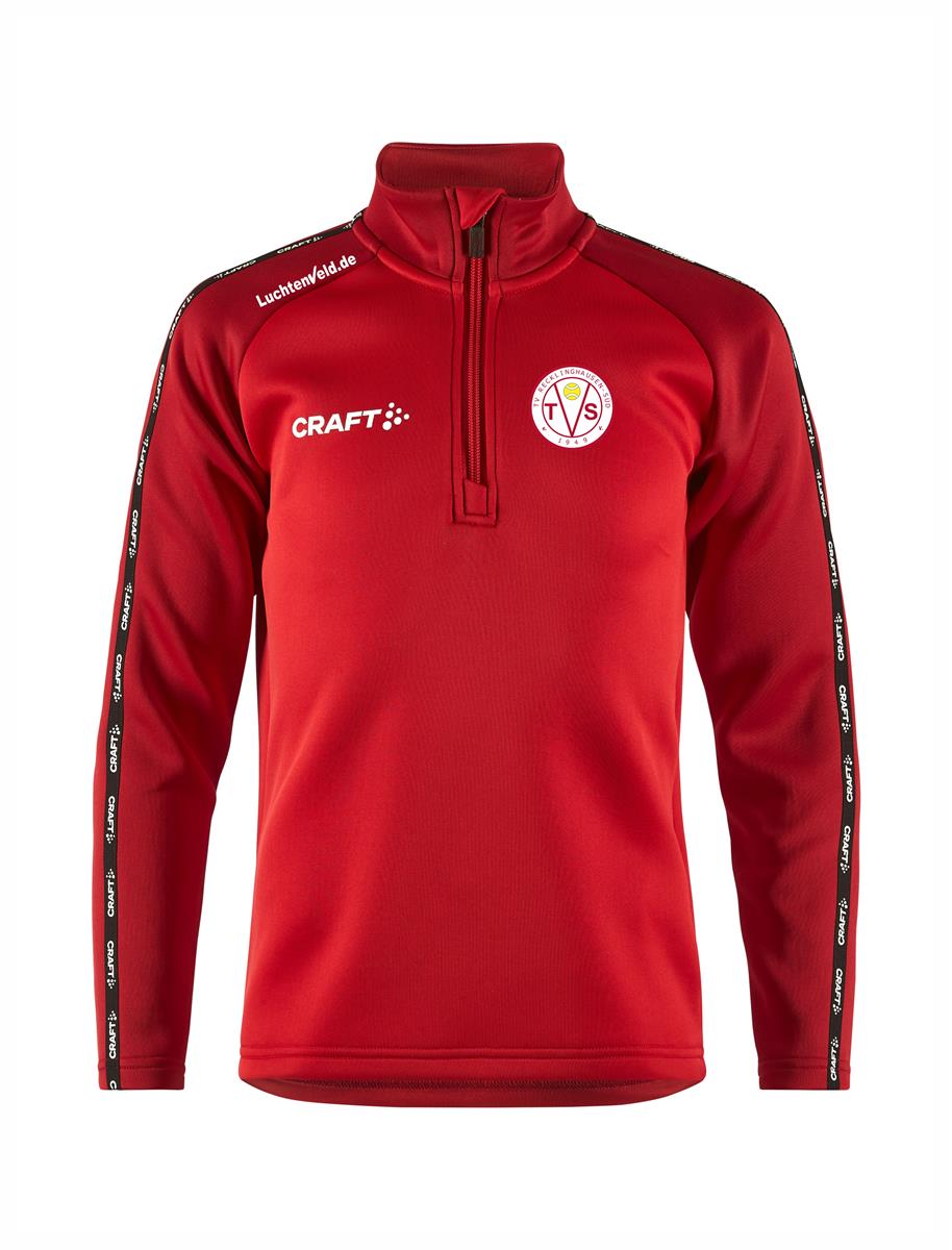 TVS Trainingstrikot Half Zip Junior inkl. Logostickerei