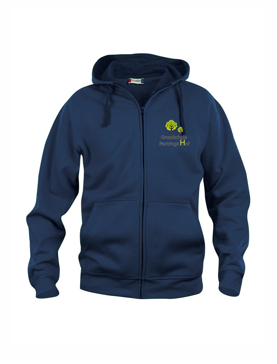 Grundschule Pantrings Hof Kapuzenjacke Unisex darknavy mit Druck