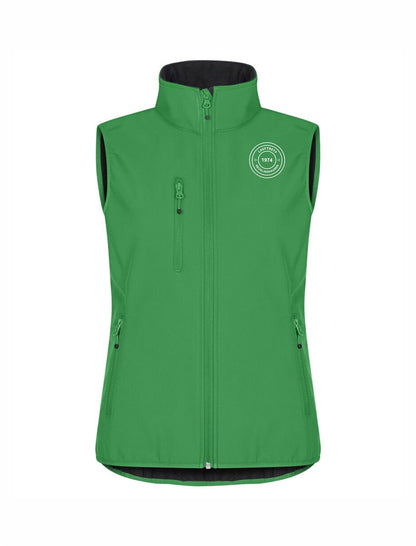 Lauftreff Recklinghausen Softshell Weste Woman mit Druck