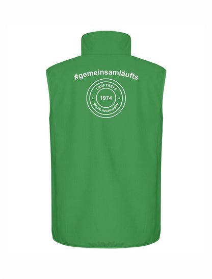 Lauftreff Recklinghausen Softshell Weste Unisex mit Druck