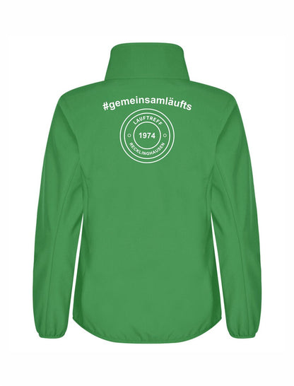 Lauftreff Recklinghausen Softshell Jacke Woman mit Druck