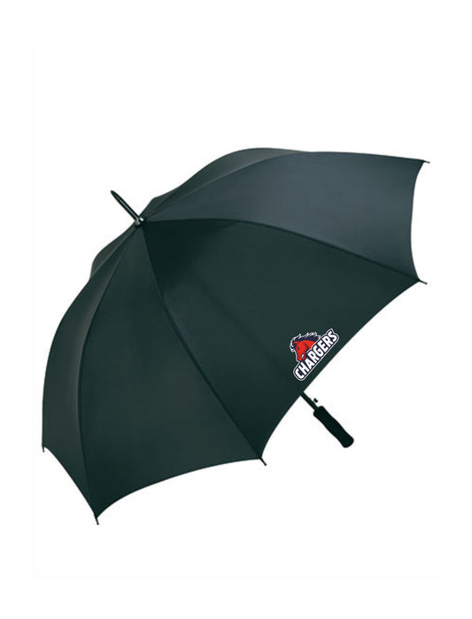 Recklinghausen Chargers Regenschirm mit Logodruck XL Automatik Ø 120 cm