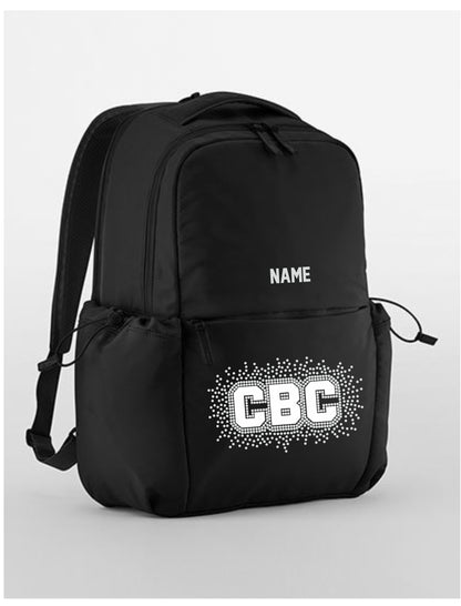 CBC Rucksack schwarz 20-29 Liter inkl. Logodruck + Name