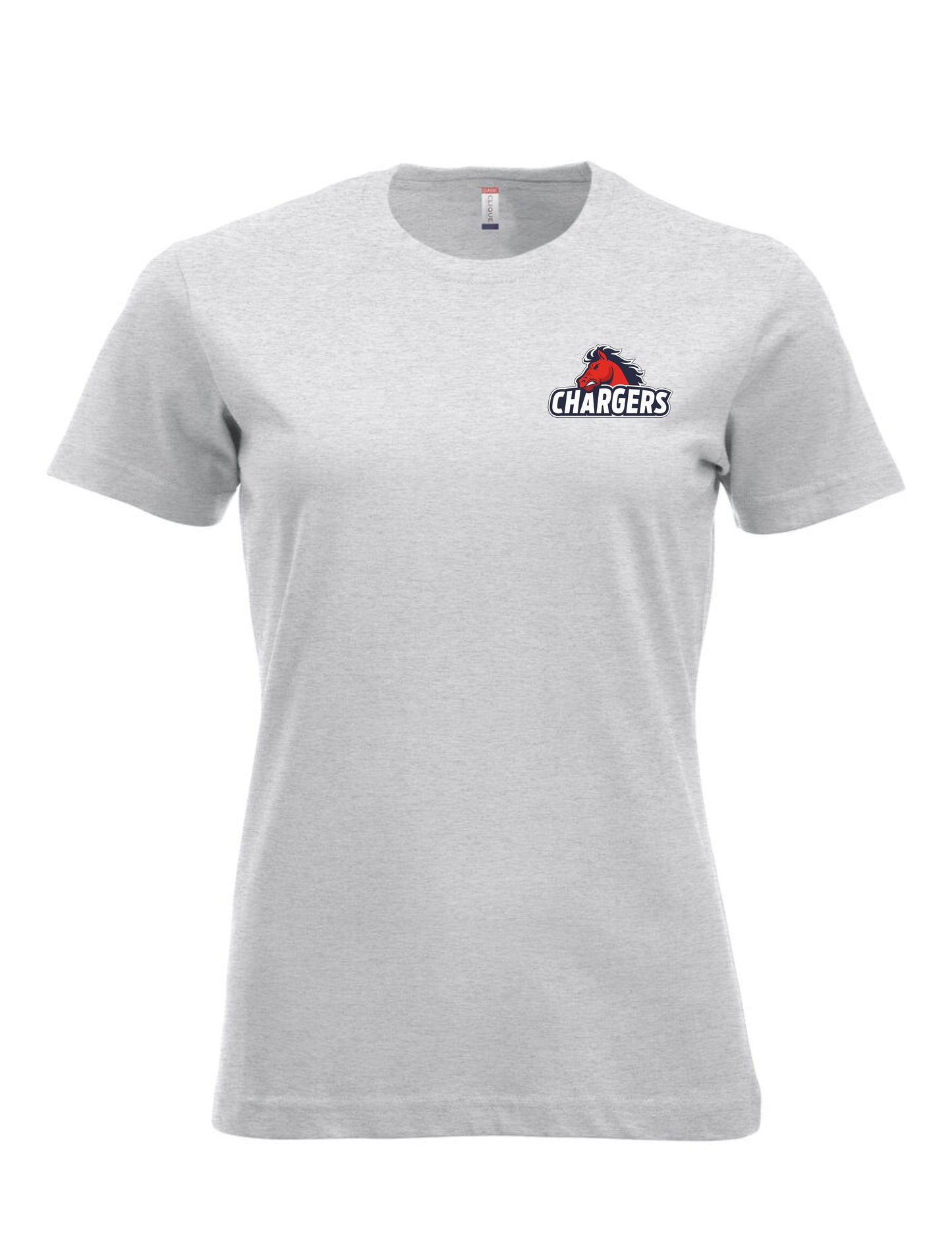 Recklinghausen Chargers T-Shirt kleiner Logodruck Damen