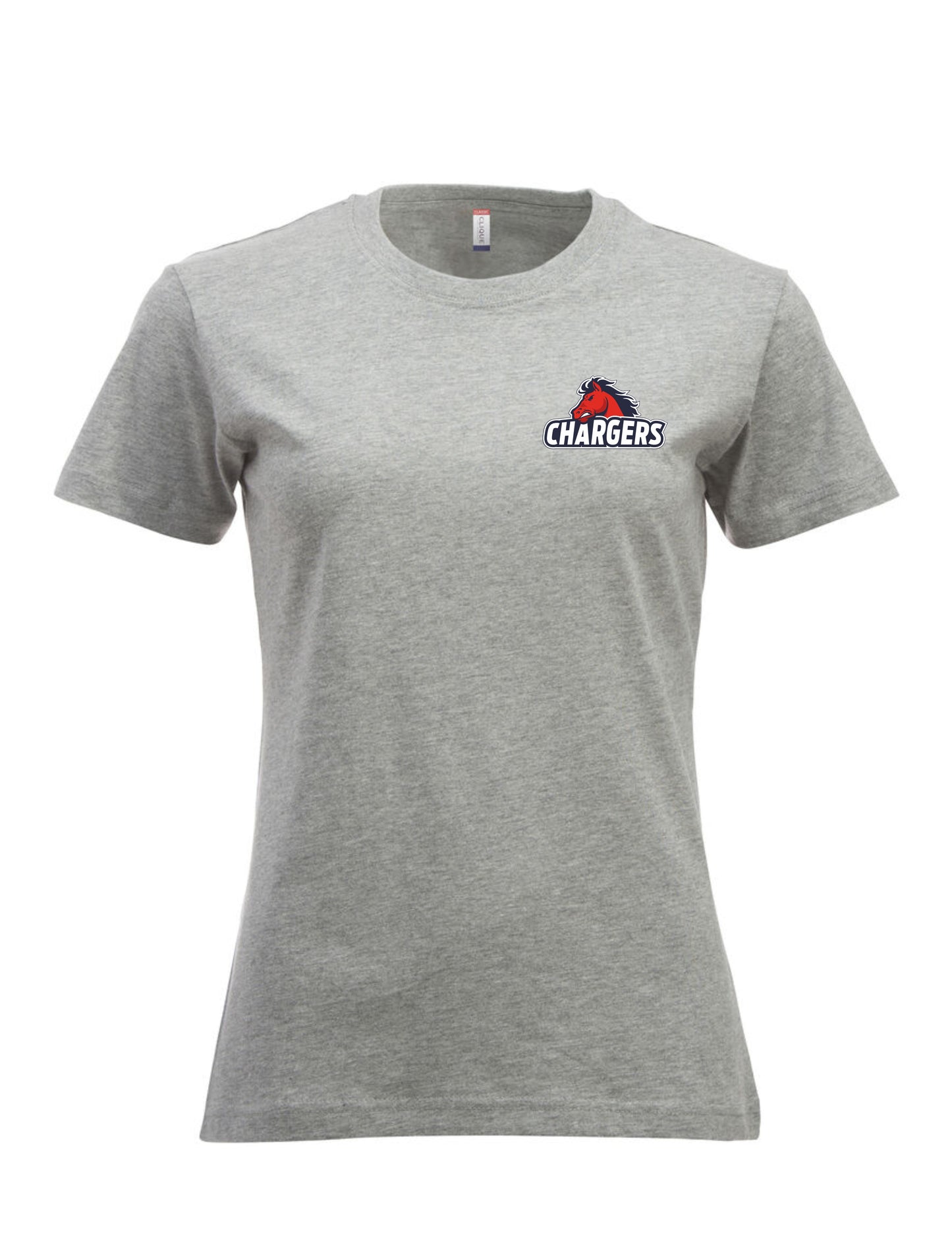 Recklinghausen Chargers T-Shirt kleiner Logodruck Damen