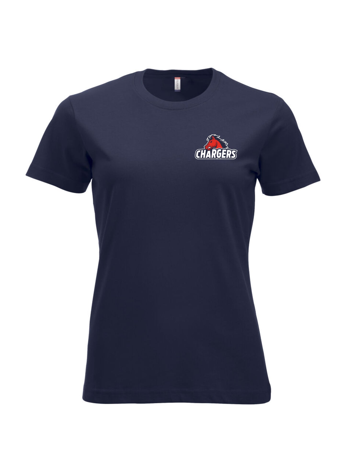 Recklinghausen Chargers T-Shirt kleiner Logodruck Damen