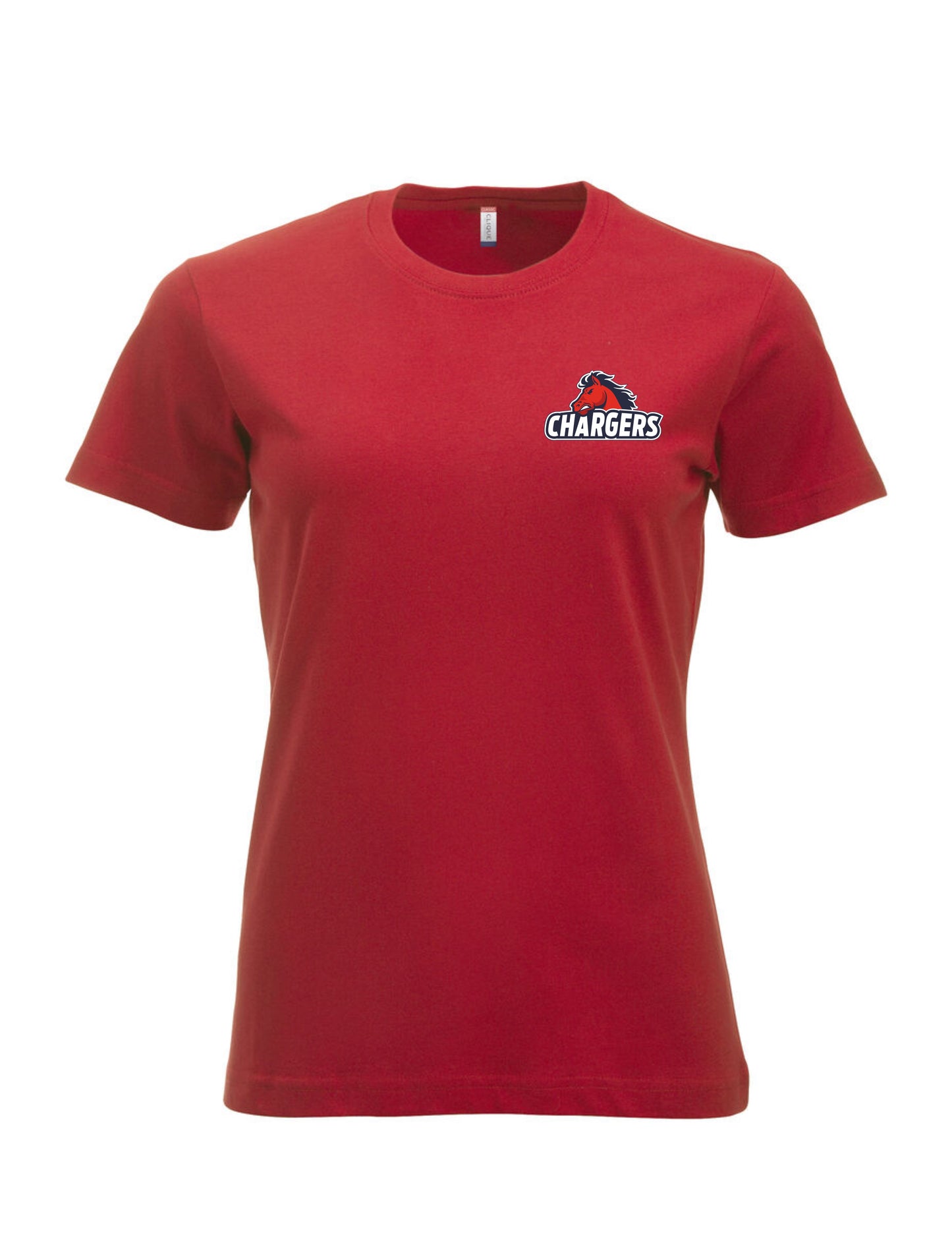 Recklinghausen Chargers T-Shirt kleiner Logodruck Damen