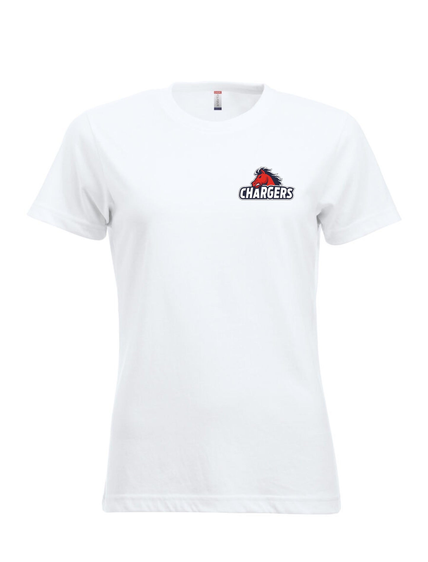 Recklinghausen Chargers T-Shirt kleiner Logodruck Damen
