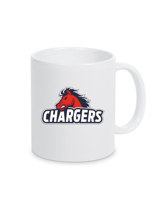 Recklinghausen Chargers Tasse weiß