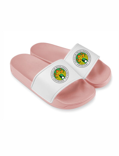 Vestischer Golfclub e.V. Badelatschen Erwachsene mit Logo rosa