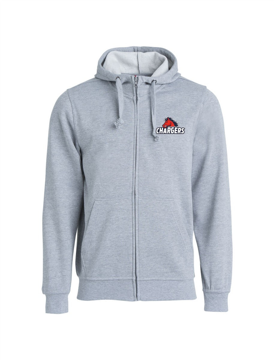 Recklinghausen Chargers Sweatjacke kleiner Logodruck Unisex