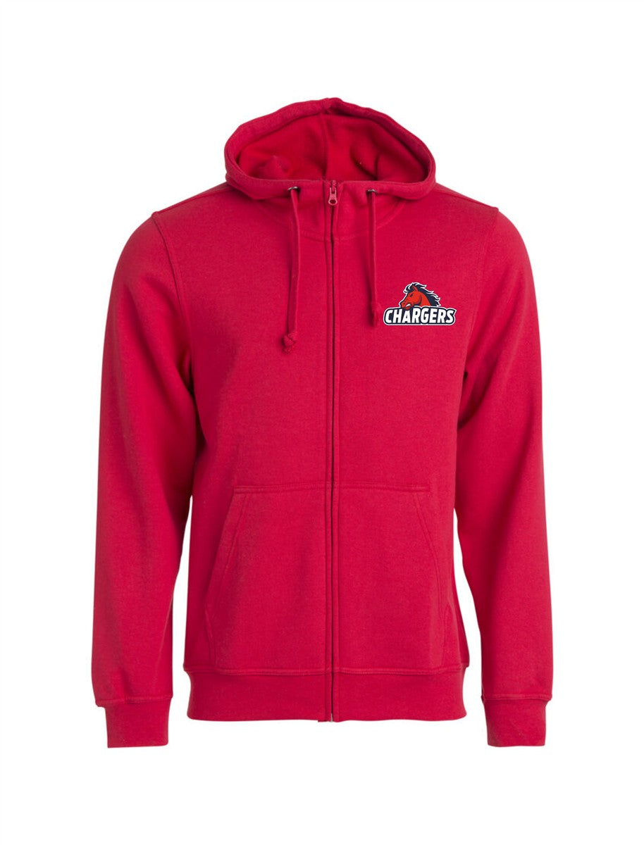 Recklinghausen Chargers Sweatjacke kleiner Logodruck Unisex