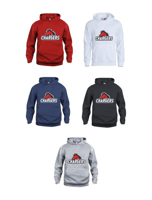 Recklinghausen Chargers Hoody großer Logodruck Kinder