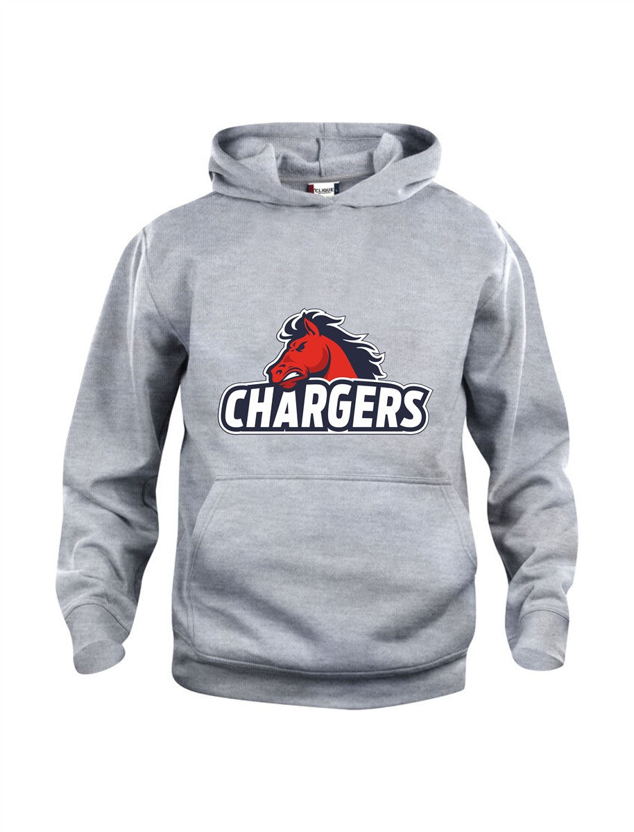 Recklinghausen Chargers Hoody großer Logodruck Kinder
