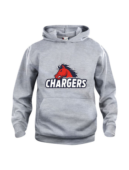 Recklinghausen Chargers Hoody großer Logodruck Kinder