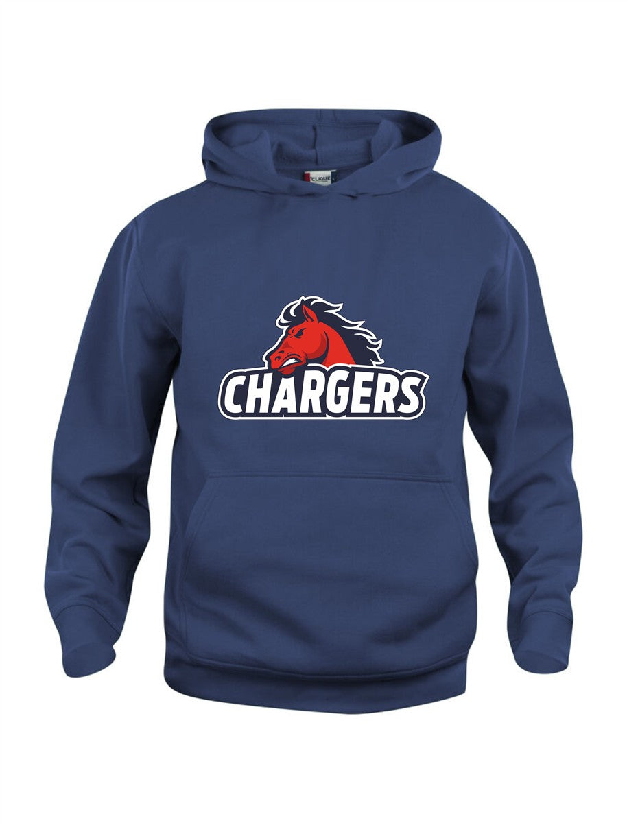 Recklinghausen Chargers Hoody großer Logodruck Kinder