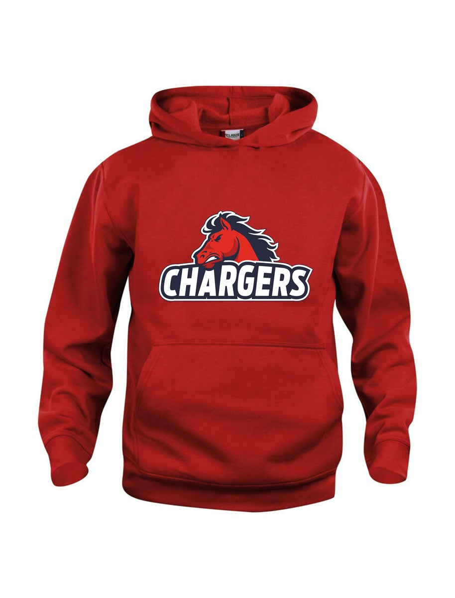 Recklinghausen Chargers Hoody großer Logodruck Kinder