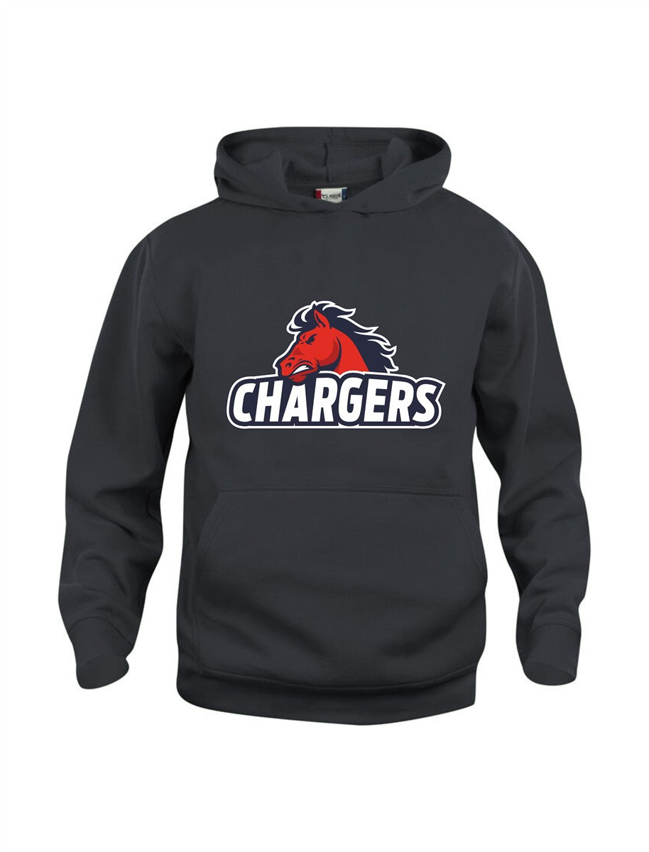 Recklinghausen Chargers Hoody großer Logodruck Kinder