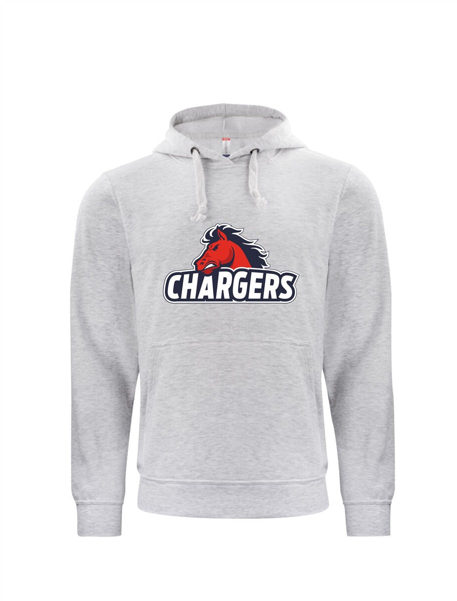Recklinghausen Chargers Hoody mit großer Logodruck Unisex