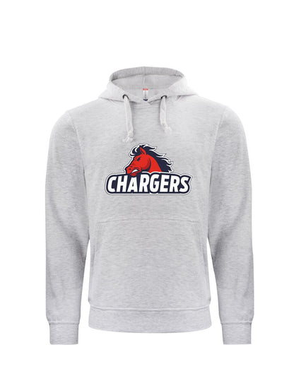 Recklinghausen Chargers Hoody mit großer Logodruck Unisex
